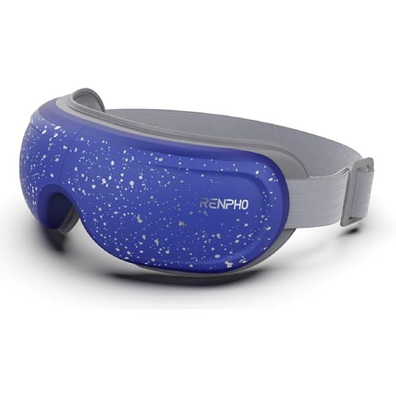 Experience Ultimate Relaxation with the RENPHO Eyeris 3 Eye Massager - Heat & Cooling Relief for Migraines, Voice-Controlled Convenience, and Perfect Gift for Any Occasion