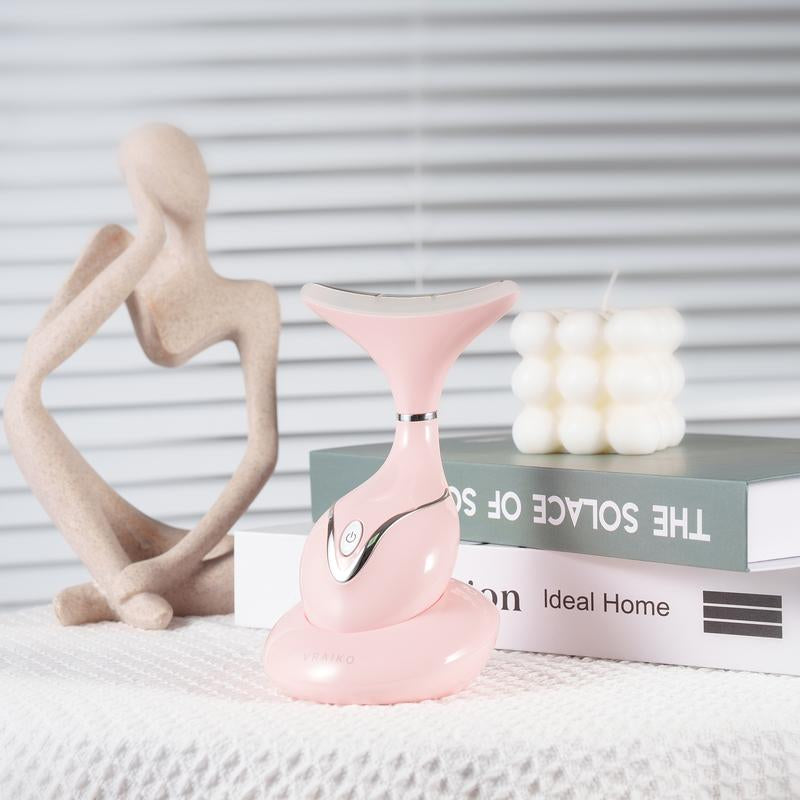 Transform Your Skincare Routine with the VRAIKO Iris Neck Face Massager - The Ultimate All-In-One Facial Device for Radiant, Youthful Skin!