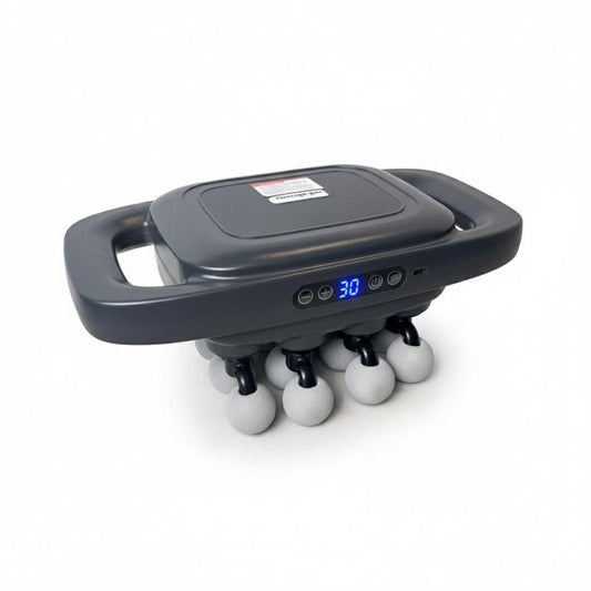 Ultimate 16-Head Deep Tissue Massage Gun – 30 Adjustable Levels & 3 Therapeutic Modes with Red Light Therapy for Comprehensive Muscle Relief