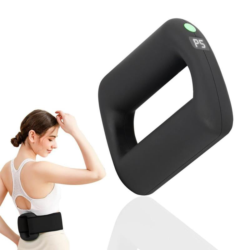 Revolutionary Cordless Massager Ring - 5 Speed Levels for Ultimate Neck & Shoulder Relief - Portable Deep Tissue Percussive Massager, Perfect for Fitness Lovers and Relaxation Seekers!