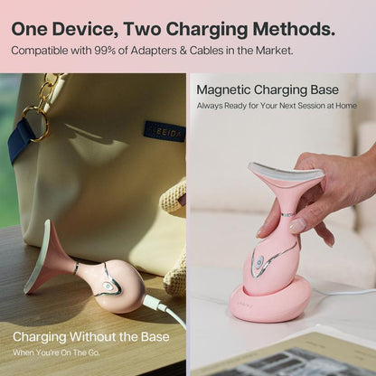 Transform Your Skincare Routine with the VRAIKO Iris Neck Face Massager - The Ultimate All-In-One Facial Device for Radiant, Youthful Skin!