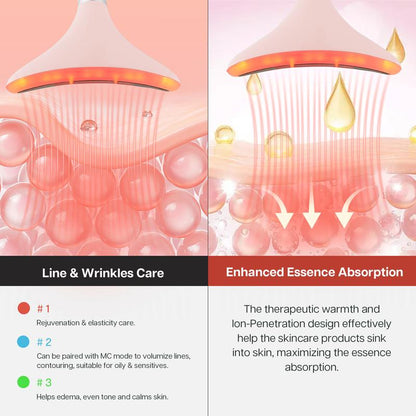 Transform Your Skincare Routine with the VRAIKO Iris Neck Face Massager - The Ultimate All-In-One Facial Device for Radiant, Youthful Skin!