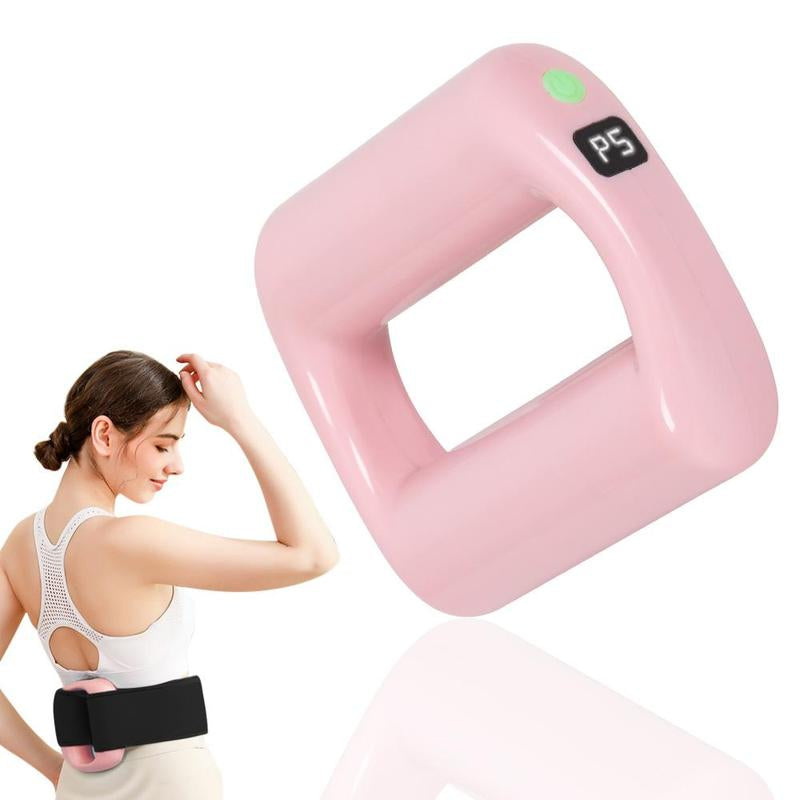 Revolutionary Cordless Massager Ring - 5 Speed Levels for Ultimate Neck & Shoulder Relief - Portable Deep Tissue Percussive Massager, Perfect for Fitness Lovers and Relaxation Seekers!