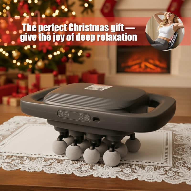 Ultimate 16-Head Deep Tissue Massage Gun – 30 Adjustable Levels & 3 Therapeutic Modes with Red Light Therapy for Comprehensive Muscle Relief